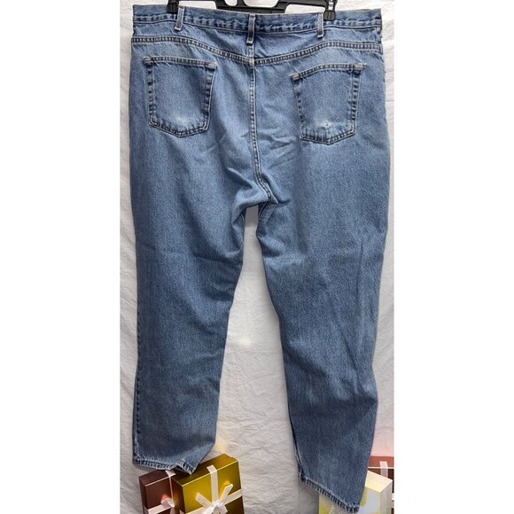 Mens Levis 550 Relaxed Fit Jeans Blue Denim 44x32 Pre-Owned - Picture 2 of 3